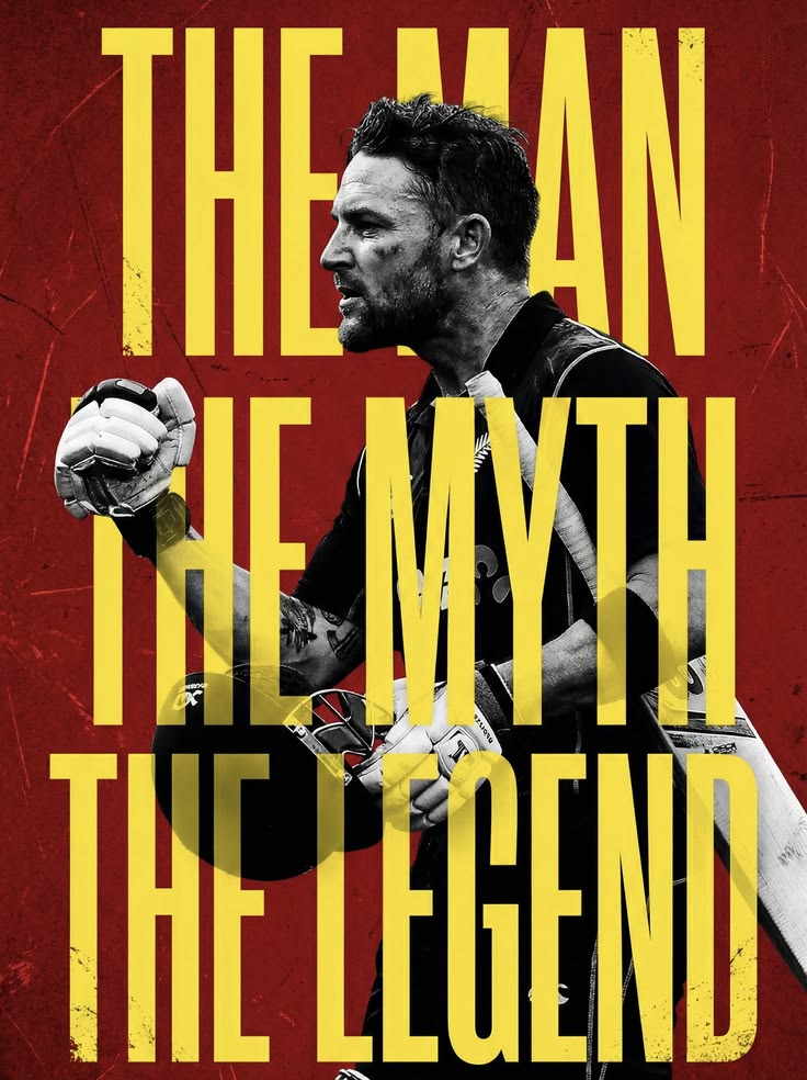 Brendon McCullum Poster